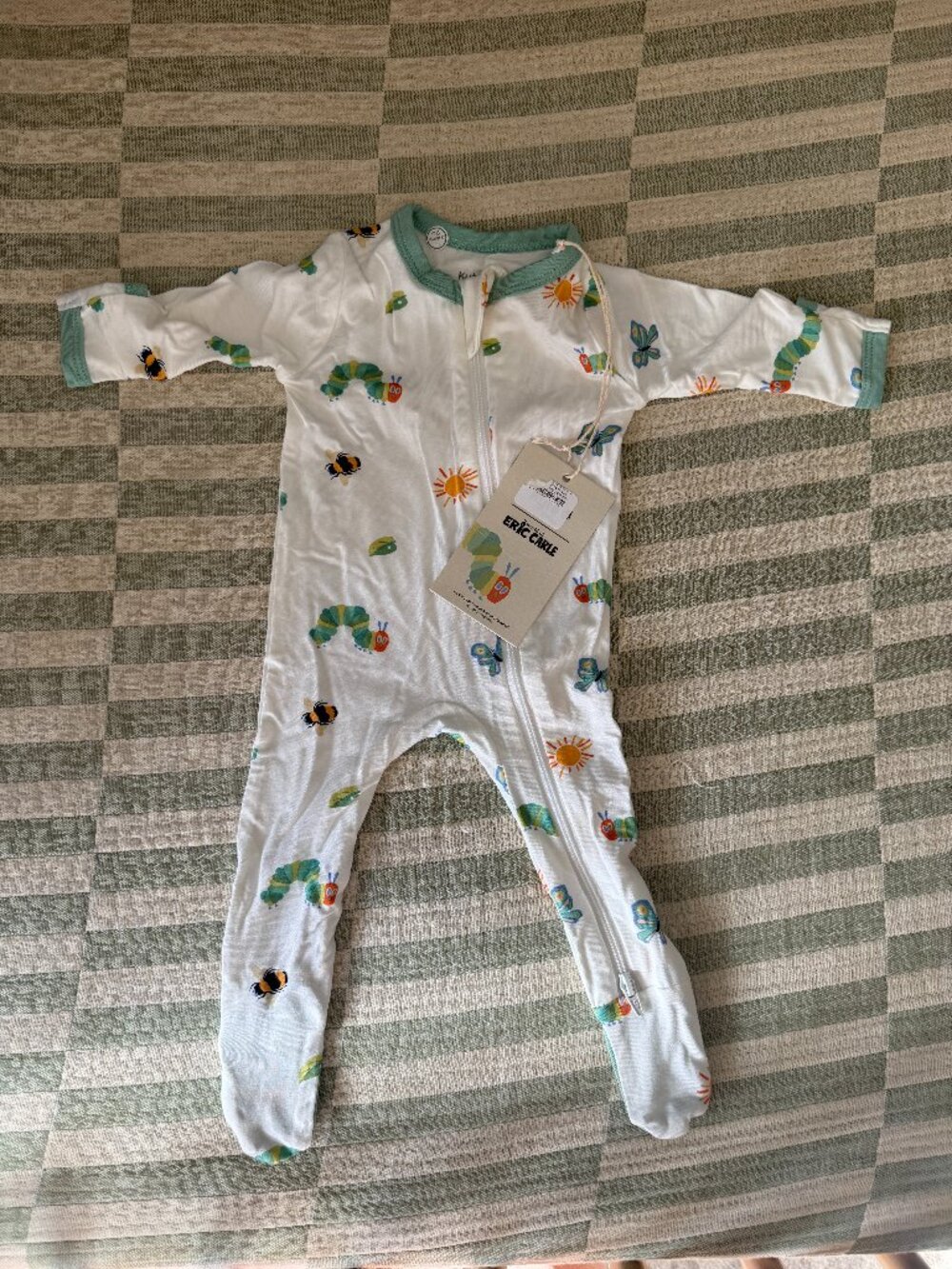 Kyte Baby Eric Carle Footsie - Newborn (NWT)